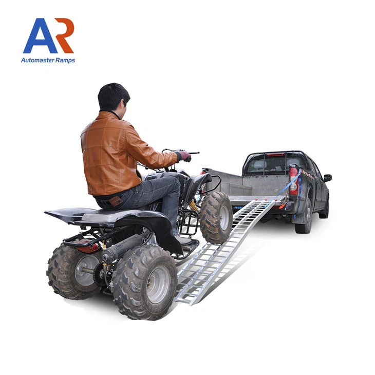 Arched Aluminum ATV Ramps